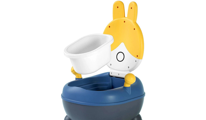 Children's toilet boy and girl baby potty urinal pot-Yellow